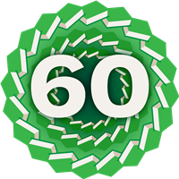 60 Books Badge