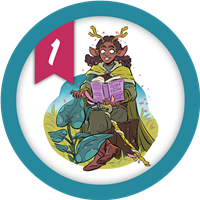 Staff: Log 1 Badge