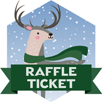 Adult Winter Bingo Final Prize: Raffle Ticket Badge